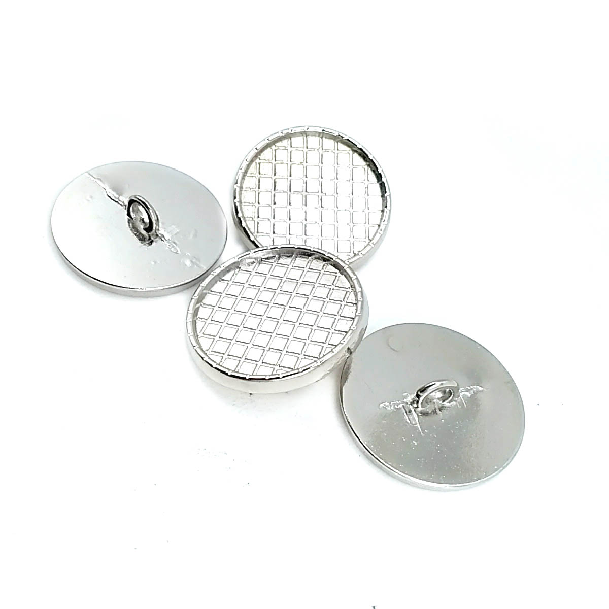 Mineli Ayaklı Düğme 25 mm 40 Boy Metal Mont ve Ceket Düğmesi E 1244