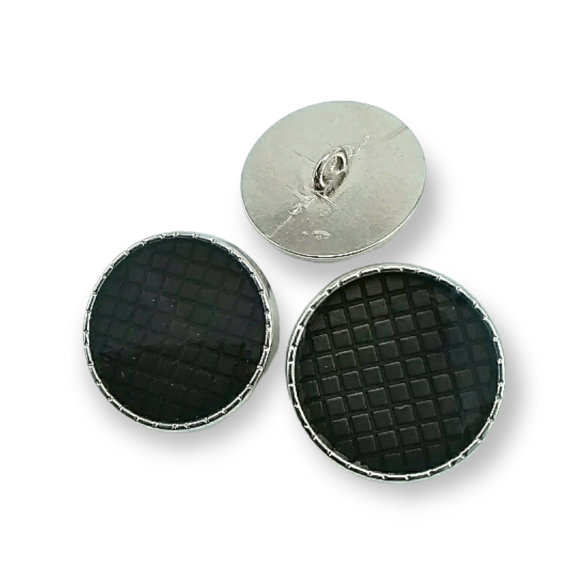 Mineli Ayaklı Düğme 25 mm 40 Boy Metal Mont ve Ceket Düğmesi E 1244