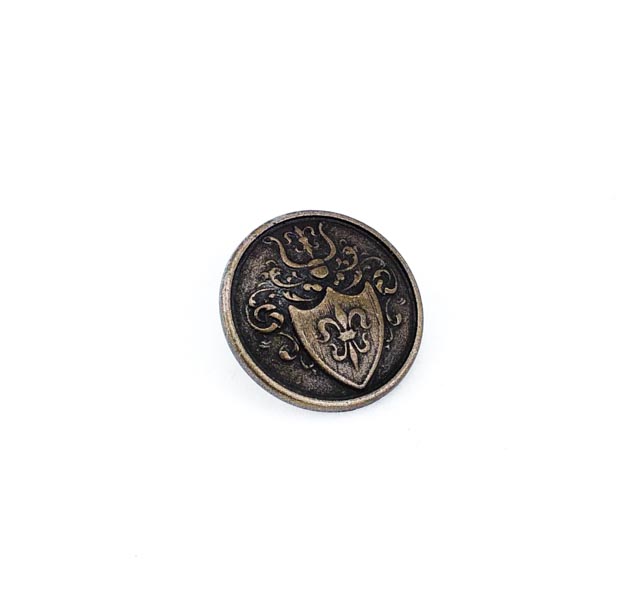 19 mm Shank Button front and detail view