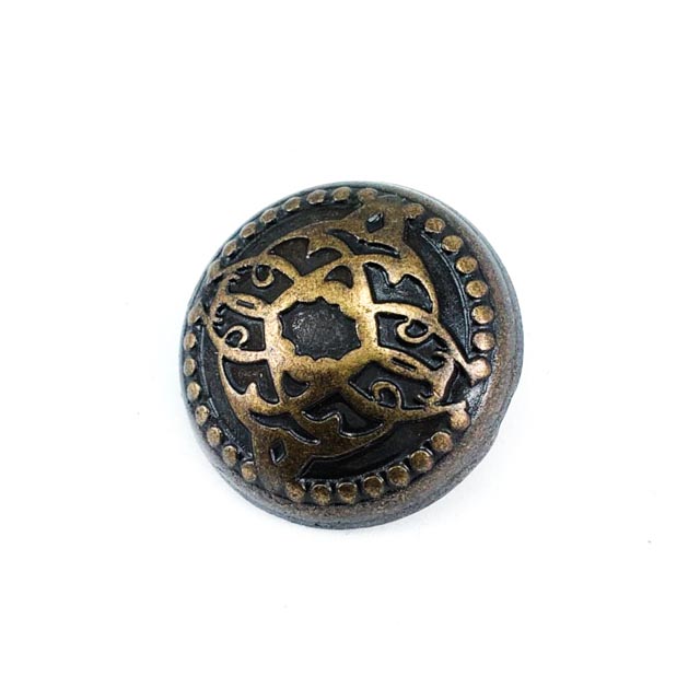 22 mm Shank Button front and detail view