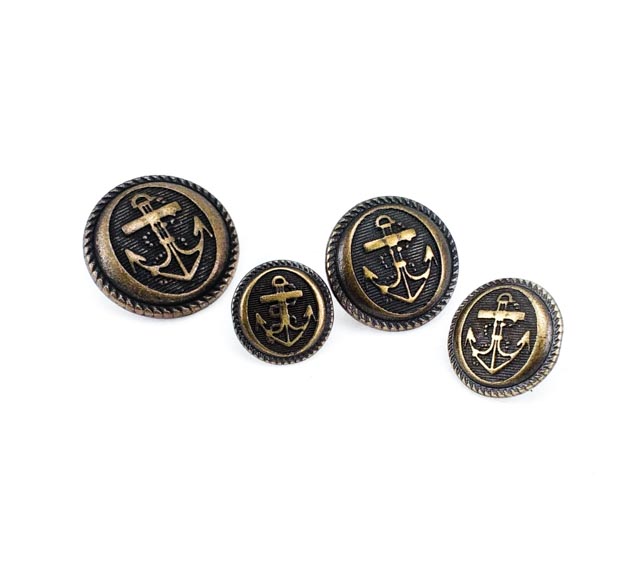 11 mm Shank Button product image 11 mm Shank Button front and detail view