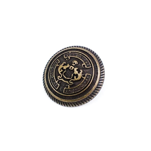 Blazer Jacket Button 23 mm - 36 L with Emblem E 1293