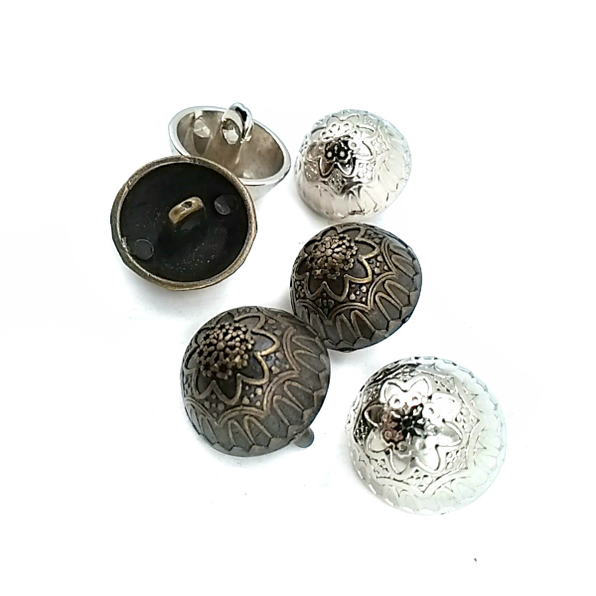 18 mm Shank Button product image 18 mm Shank Button front and detail view