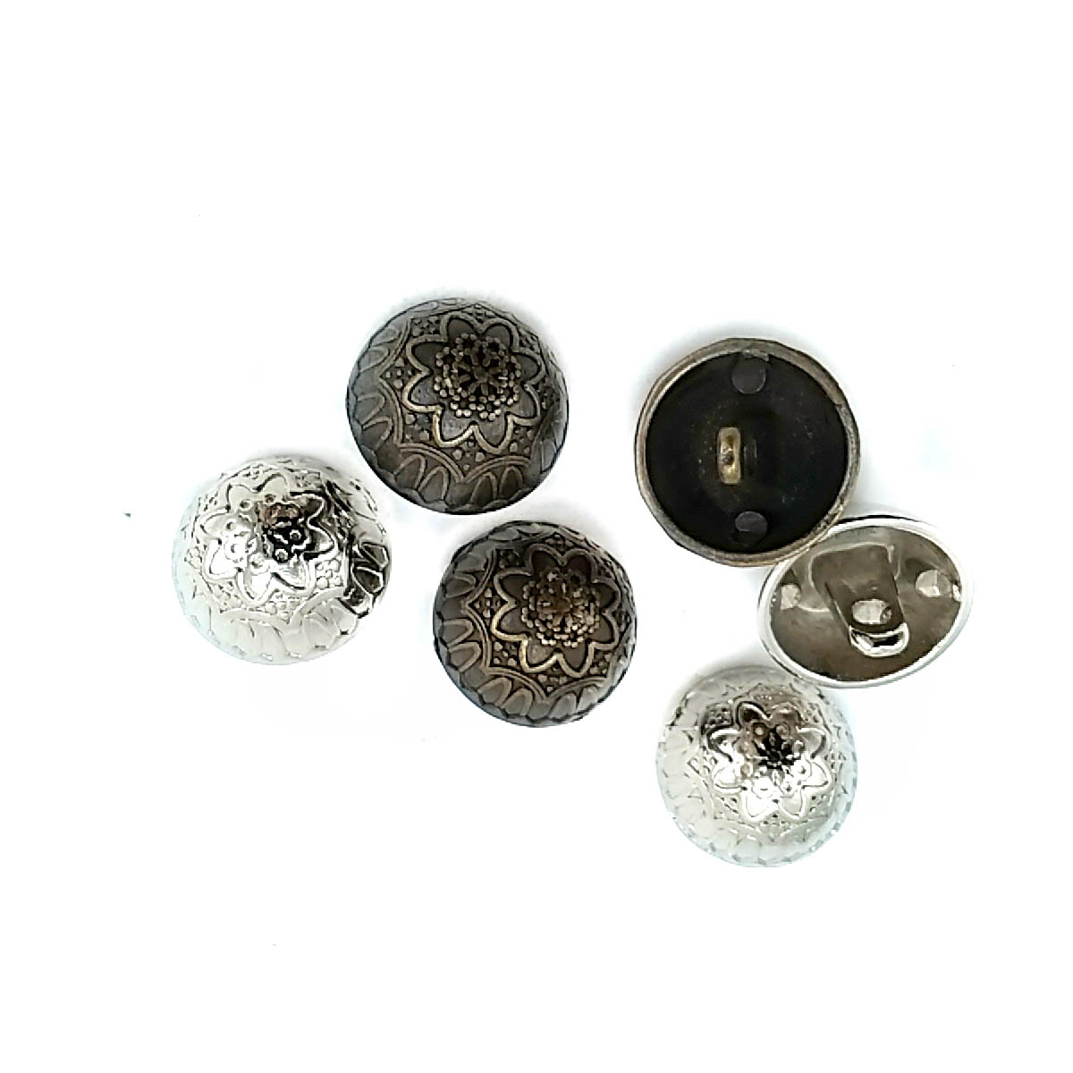 18 mm Shank Button front and detail view