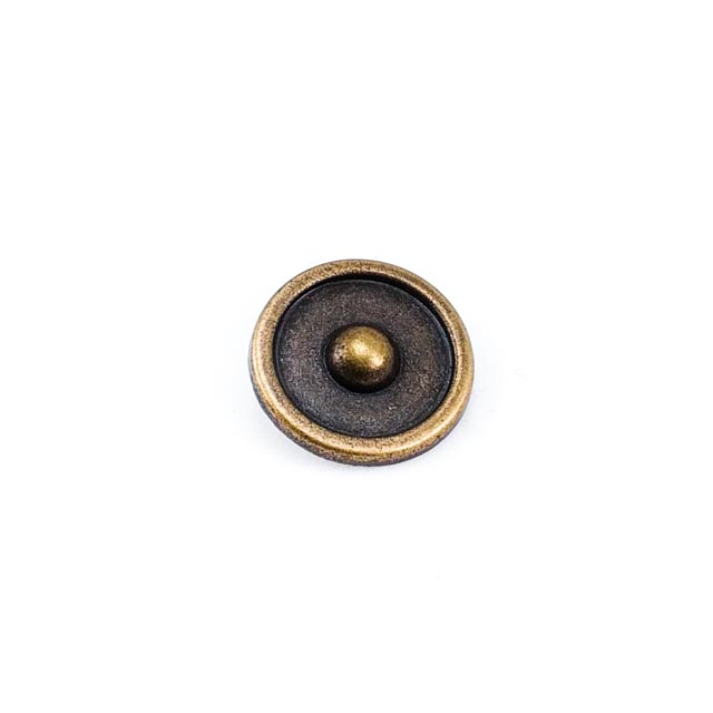 17 mm Shank Button product image 17 mm Shank Button front and detail view
