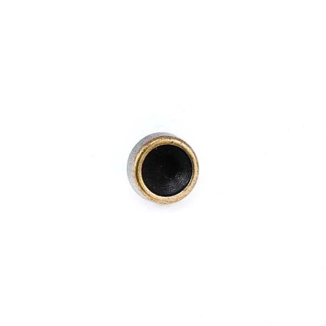 8 mm Enamel / Colored Shank Button product image 8 mm Enamel / Colored Shank Button front and detail view