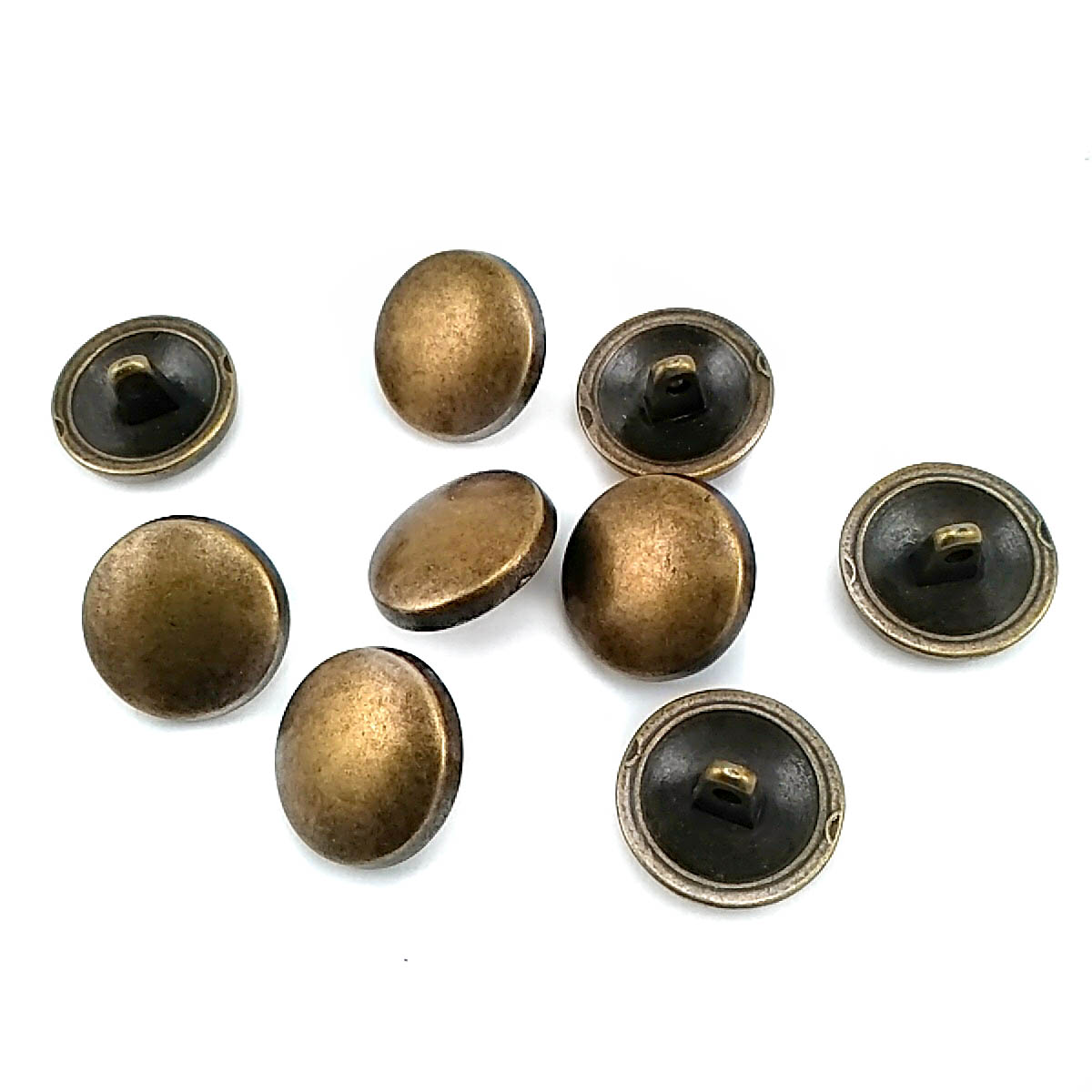 18 mm Shank Button front and detail view