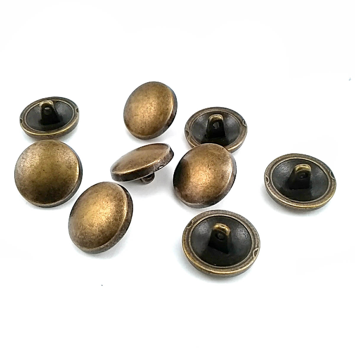 18 mm Shank Button front and detail view