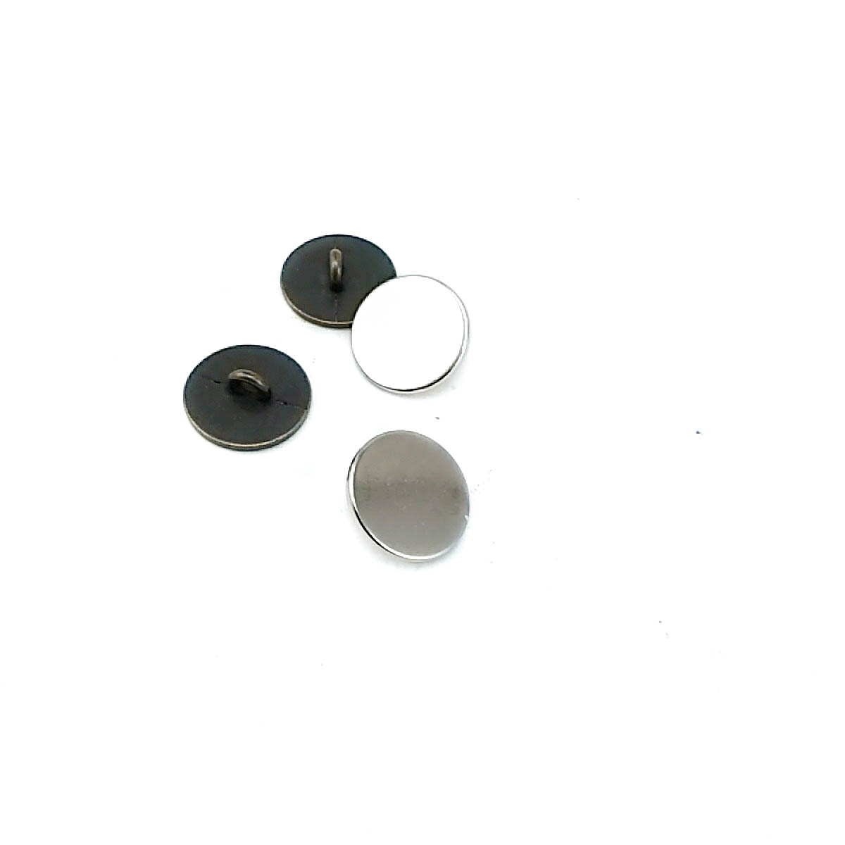 15 mm Shank Button front and detail view