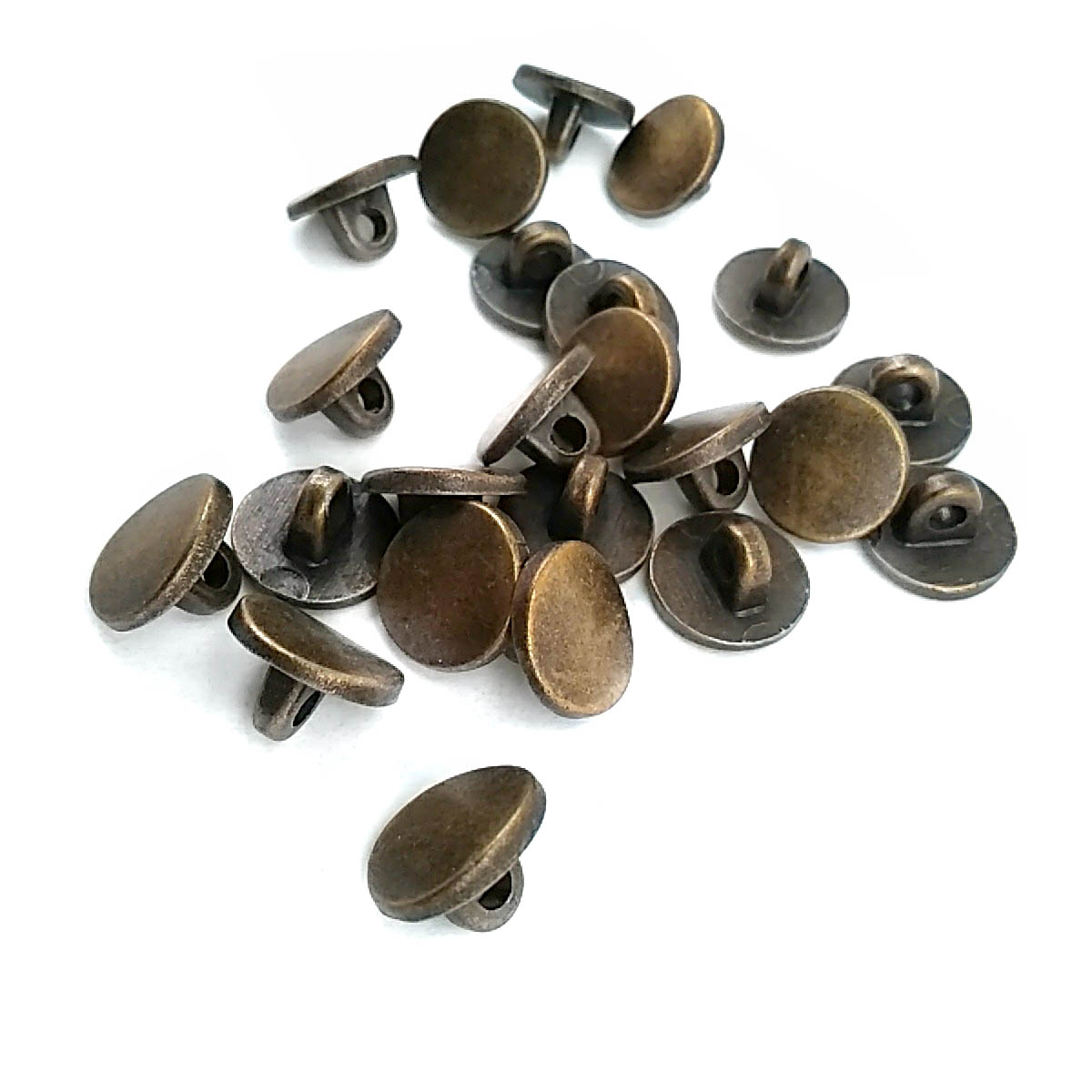 10 mm Shank Button front and detail view