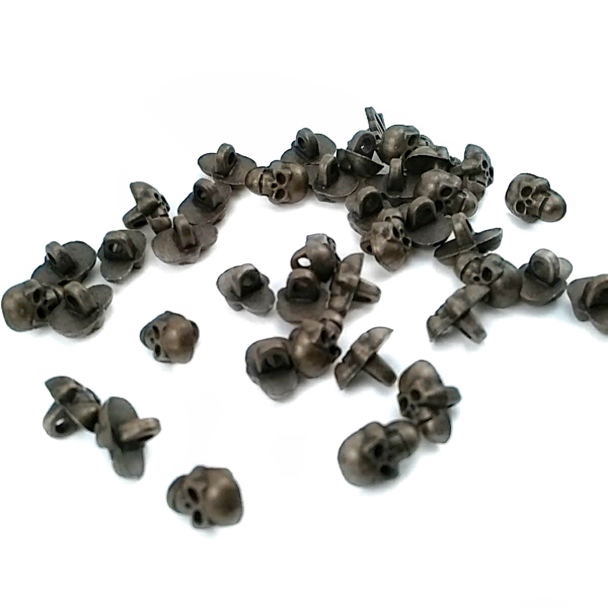 Ayaklı Düğme Kurukafa Şekilli 11.4 x 7.8mm E 1465