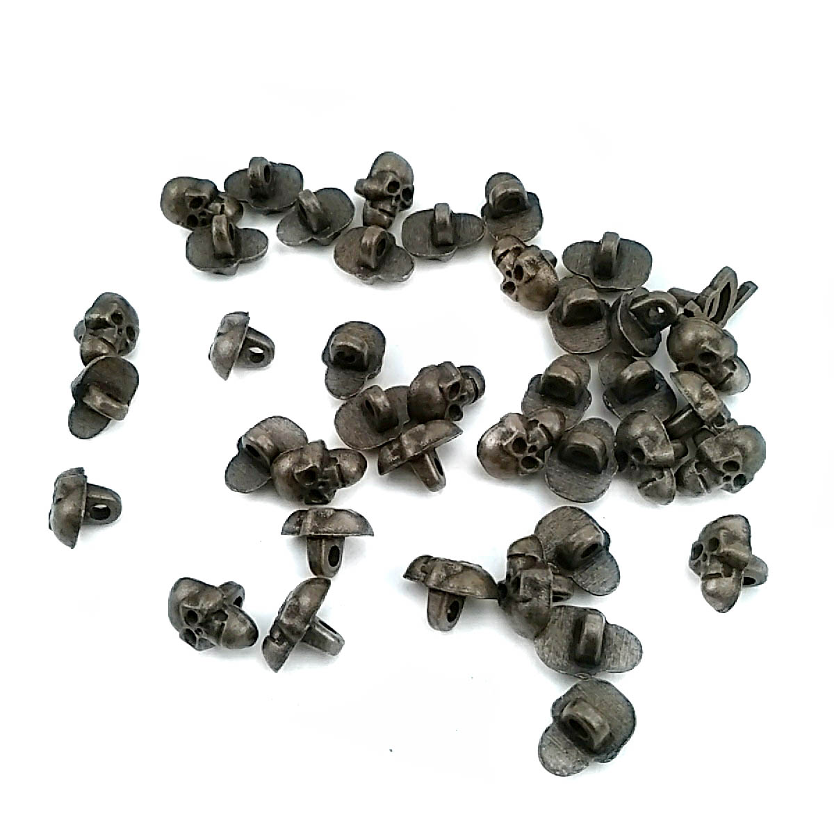 Ayaklı Düğme Kurukafa Şekilli 11.4 x 7.8mm E 1465