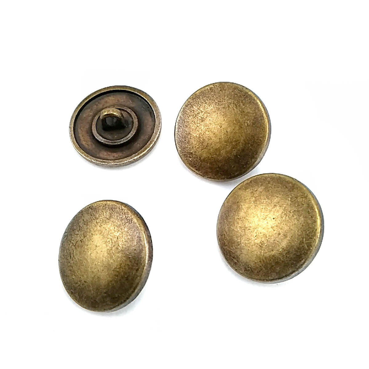 20 mm Enamel / Colored Shank Button front and detail view
