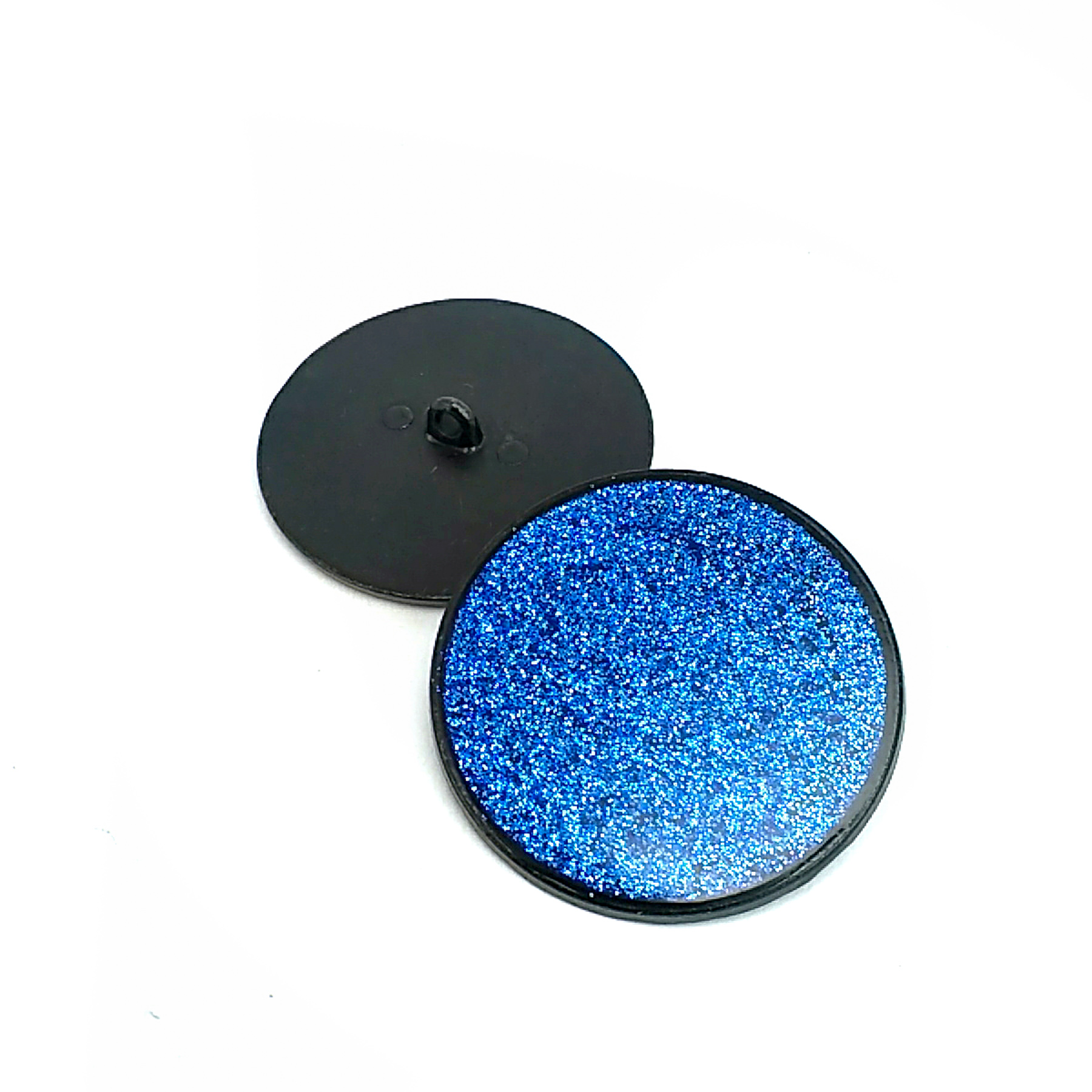 Coat and Coat Button Enameled Metal Shank Button 40 mm - 64 L E 1581