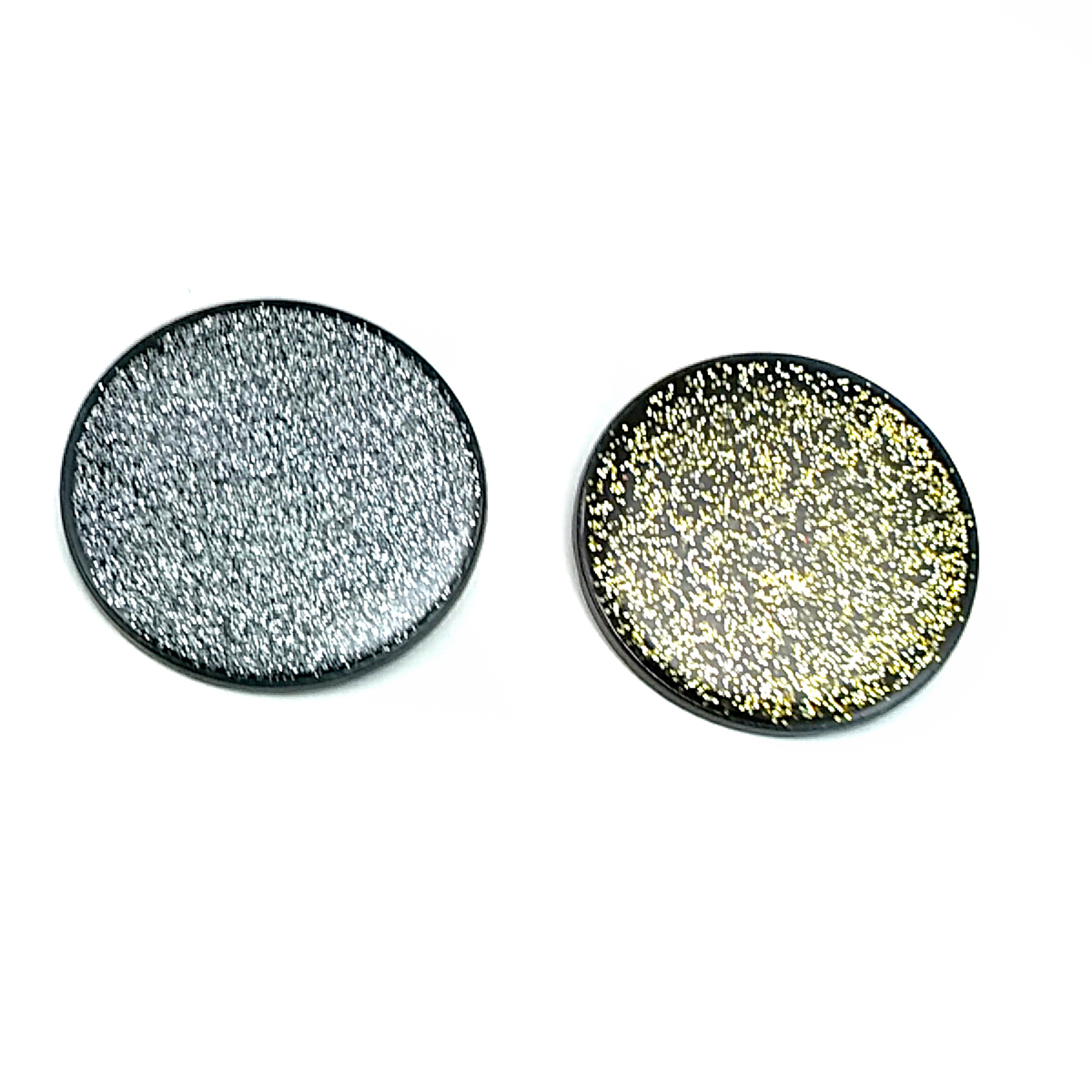 Coat and Coat Button Enameled Metal Shank Button 40 mm - 64 L E 1581