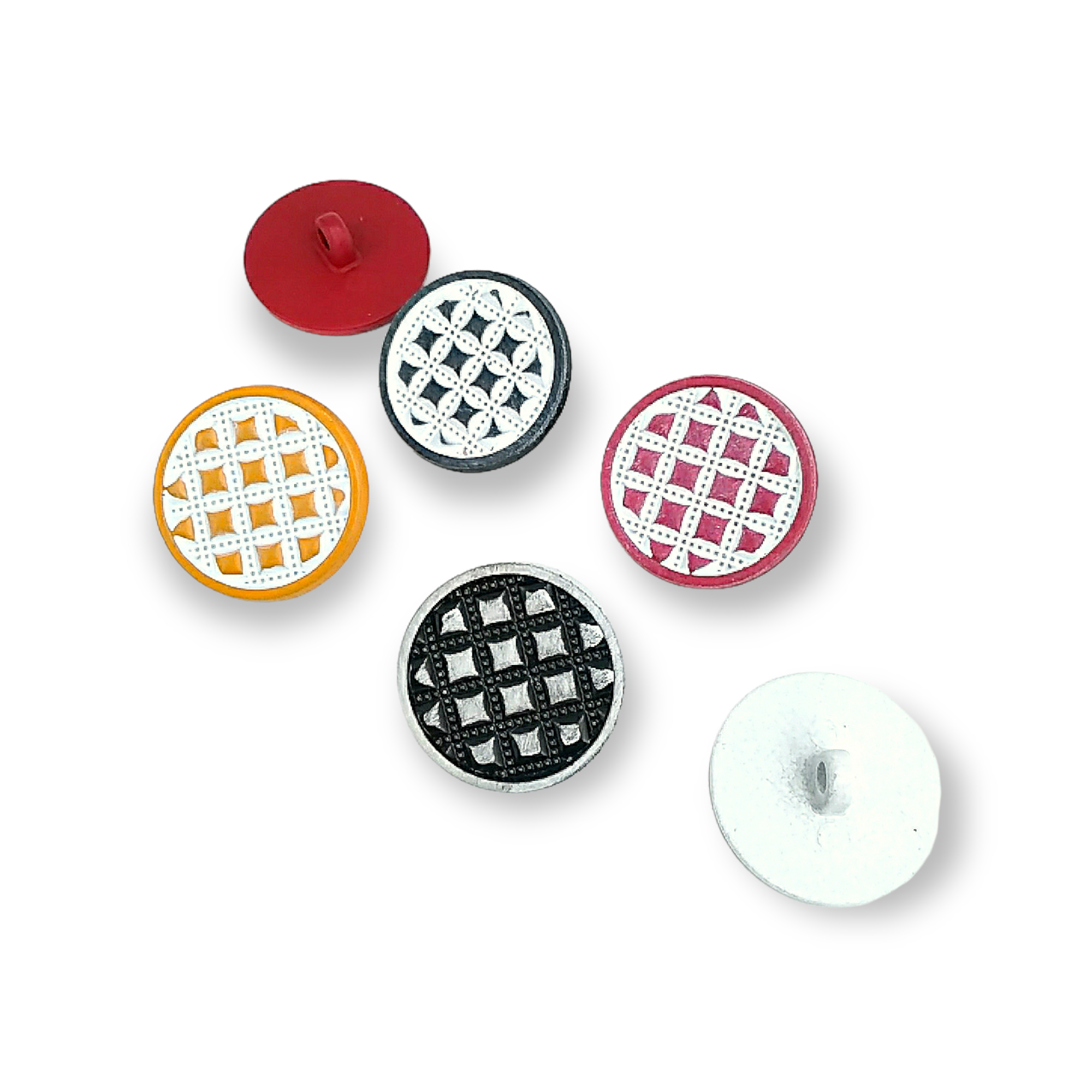 Jacket and Coat Button Enamel Zamak Button 22 mm - 36 L E 1648 MC Jacket and Coat Button Enamel Zamak Button 22 mm - 36 L E 1648 MC