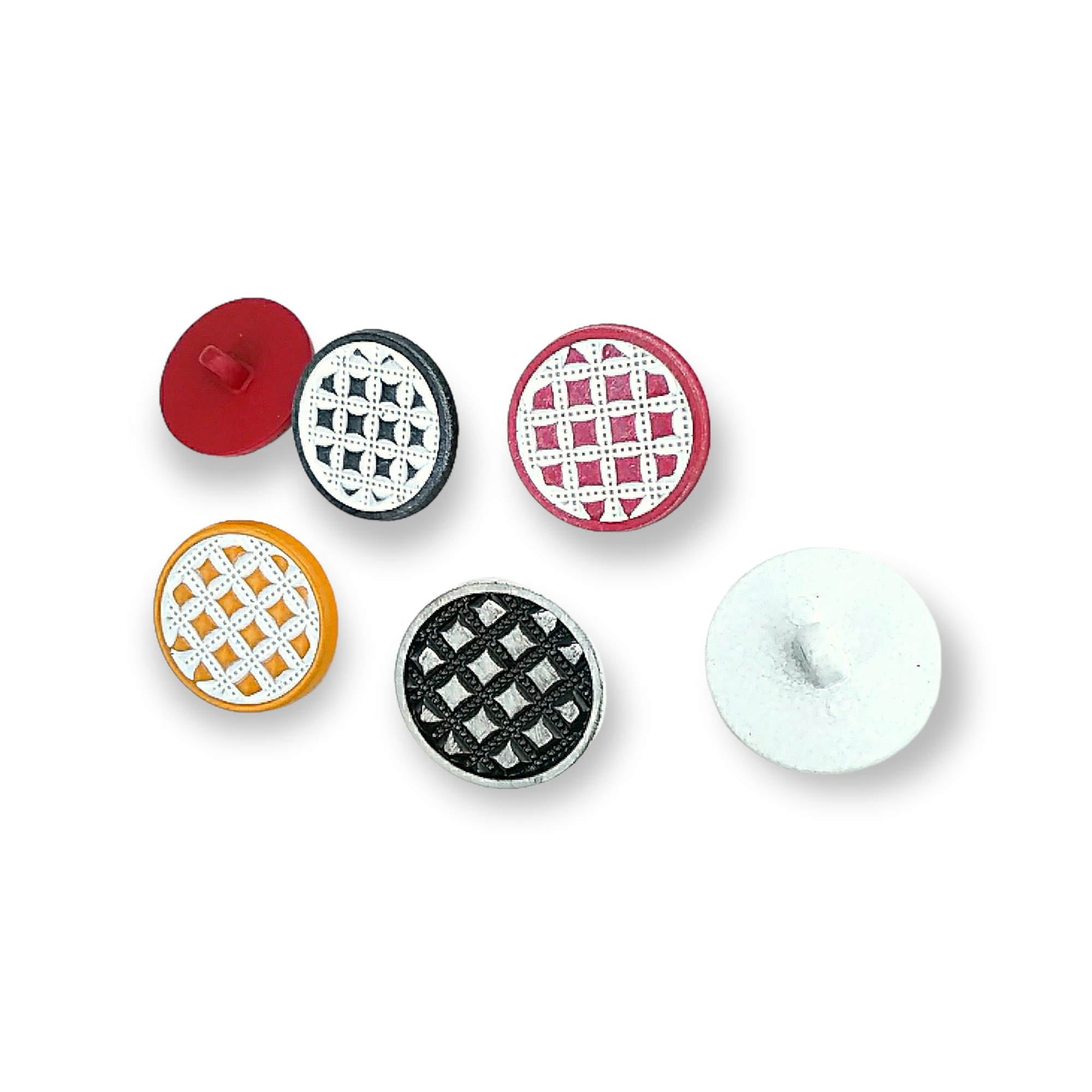 Jacket and Coat Button Enamel Zamak Button 22 mm - 36 L E 1648 MC Jacket and Coat Button Enamel Zamak Button 22 mm - 36 L E 1648 MC