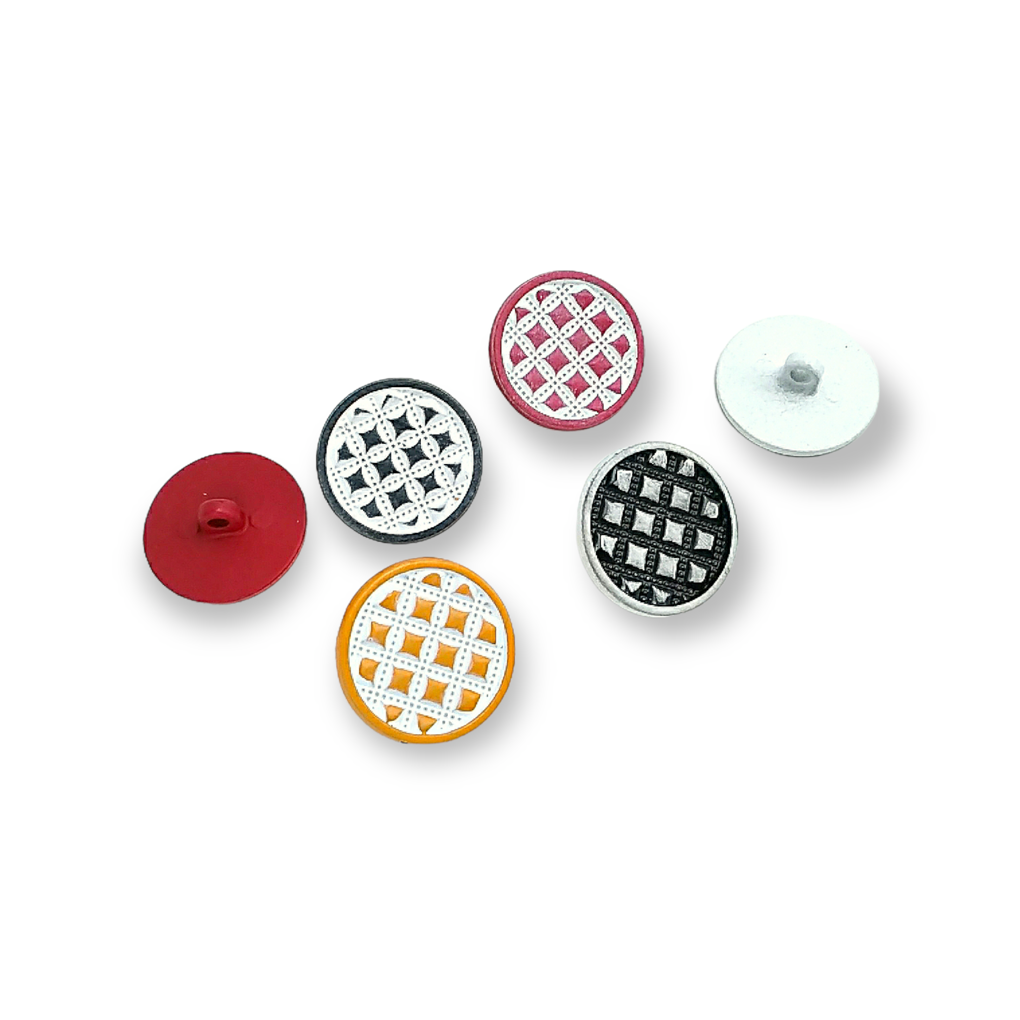 Jacket and Coat Button Enamel Zamak Button 22 mm - 36 L E 1648 MC Jacket and Coat Button Enamel Zamak Button 22 mm - 36 L E 1648 MC