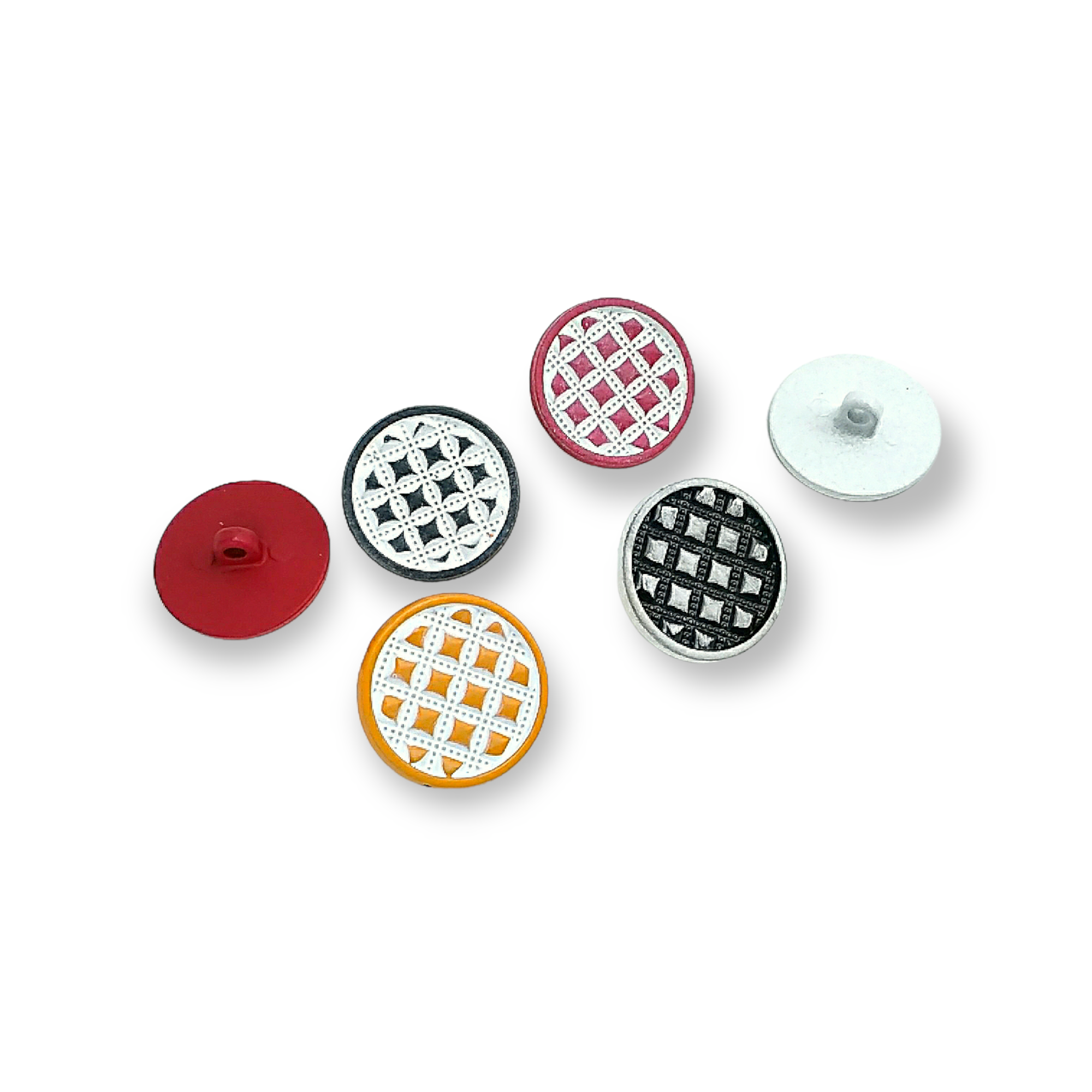 Jacket and Coat Button Enamel Zamak Button 22 mm - 36 L E 1648 MC Jacket and Coat Button Enamel Zamak Button 22 mm - 36 L E 1648 MC