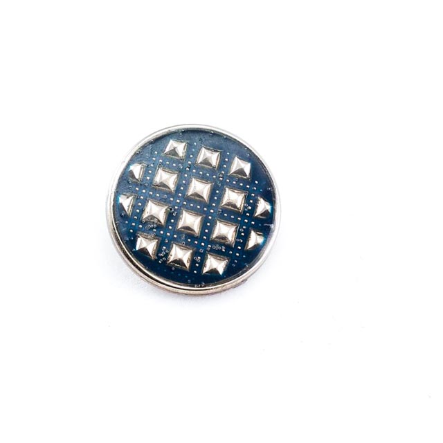 Jacket and Coat Button Enamel Zamak Button 22 mm - 36 L E 1648