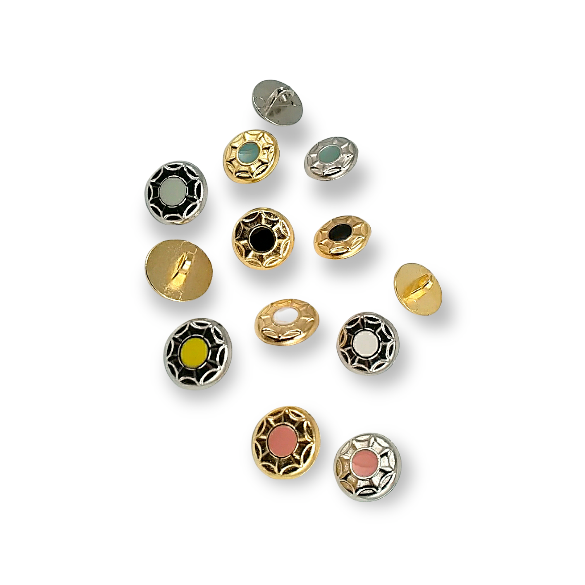 Women's Shirt Button 12,5 mm - 20 L Blouse Button E 1659