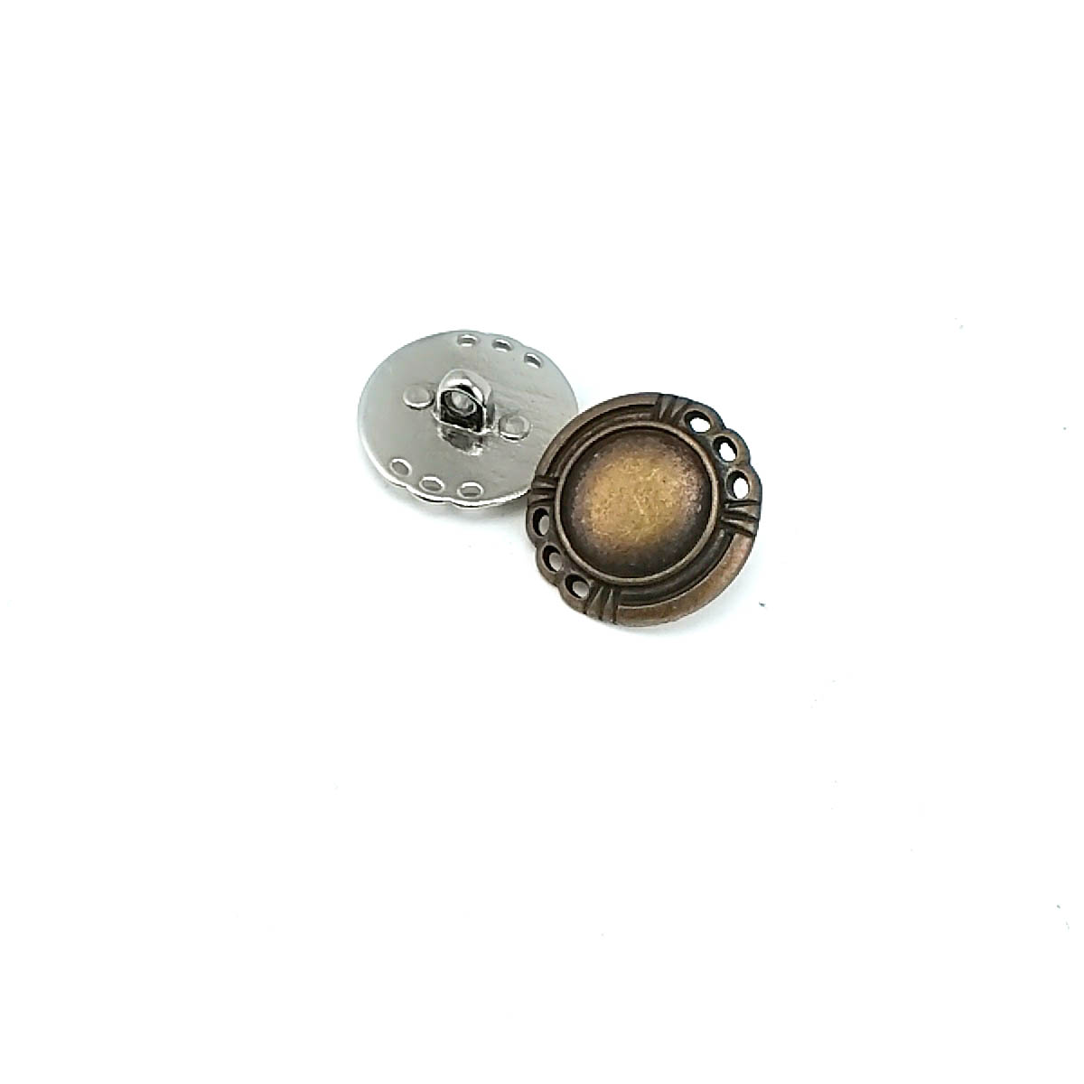 Bayan Ceket ve takım Elbise Düğmesi Kenar Desenli 21 mm - 34 boy E 1675