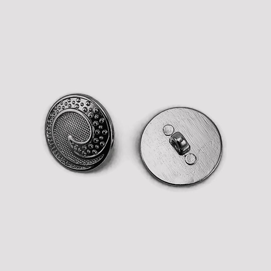 22 mm Shank Button front and detail view