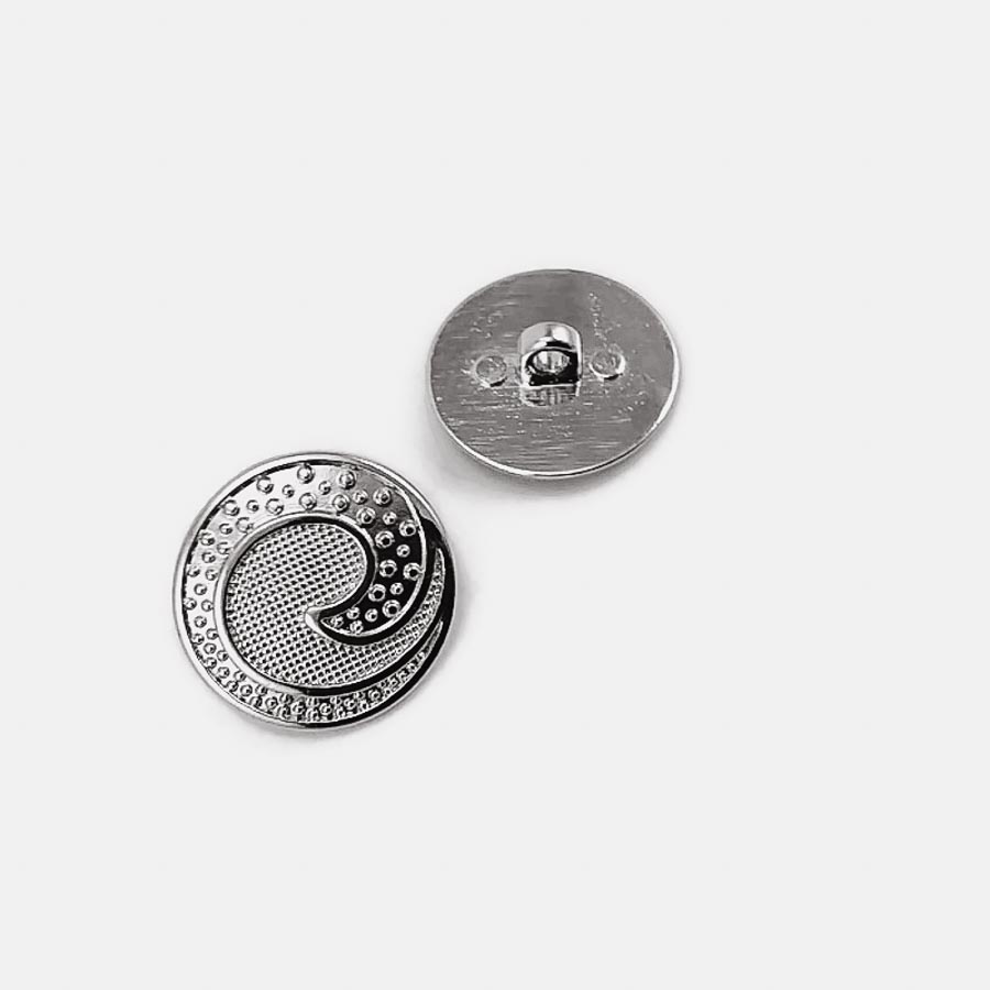 22 mm Shank Button front and detail view