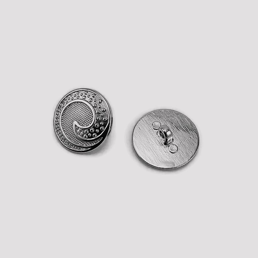 12 mm Shank Button front and detail view