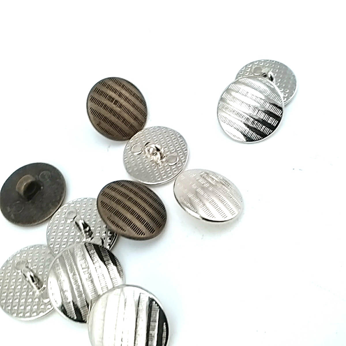 17 mm Shank Button product image 17 mm Shank Button front and detail view