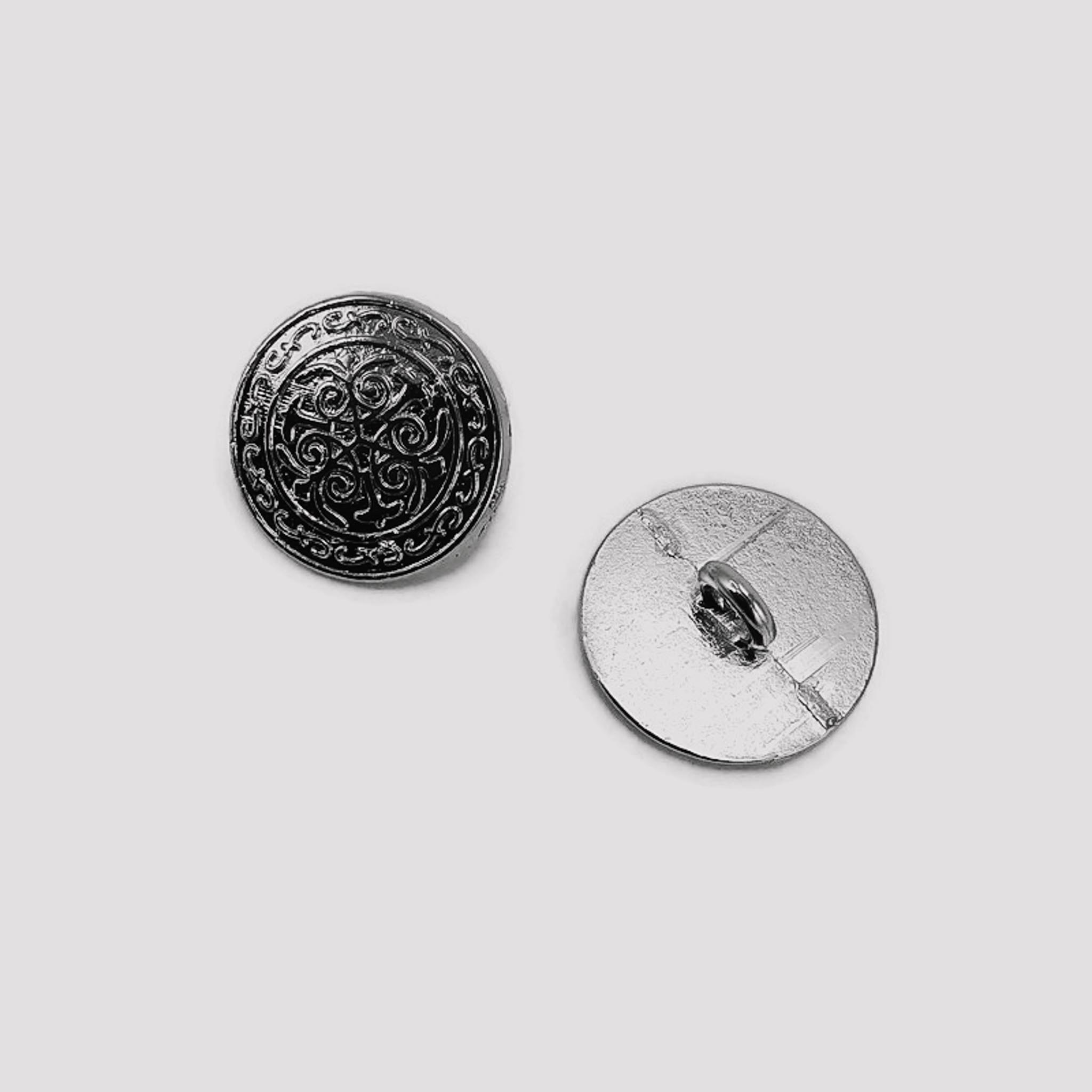 20 mm Ayaklı Düğme ürün görseli 20 mm Ayaklı Düğme ön ve detay görünümü