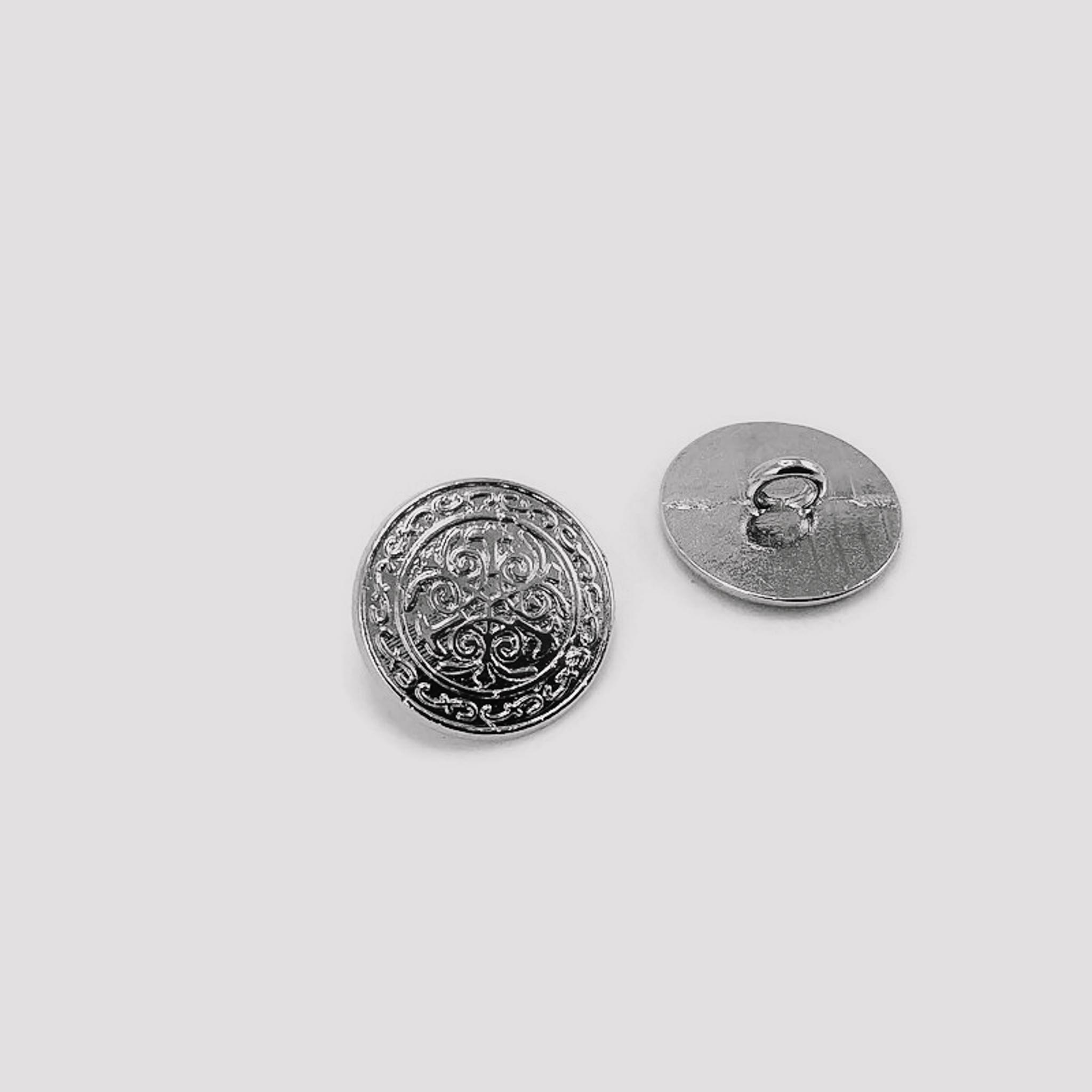 20 mm Ayaklı Düğme ön ve detay görünümü