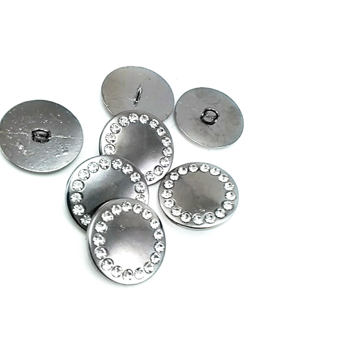 Ceket Düğmesi Taşlı Ayaklı Düğme 25 mm - 42 boy E 187