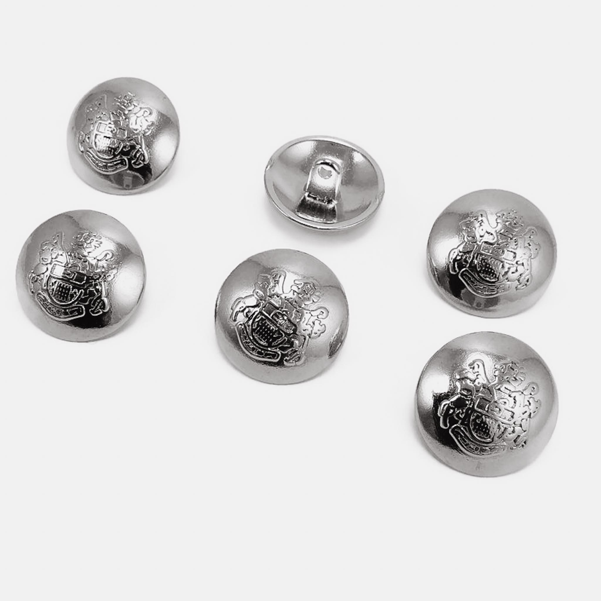 Rose Gold and Gold Emblem 6 Blazer Jacket Button Set 23 mm - 36 L E 1874 SET6