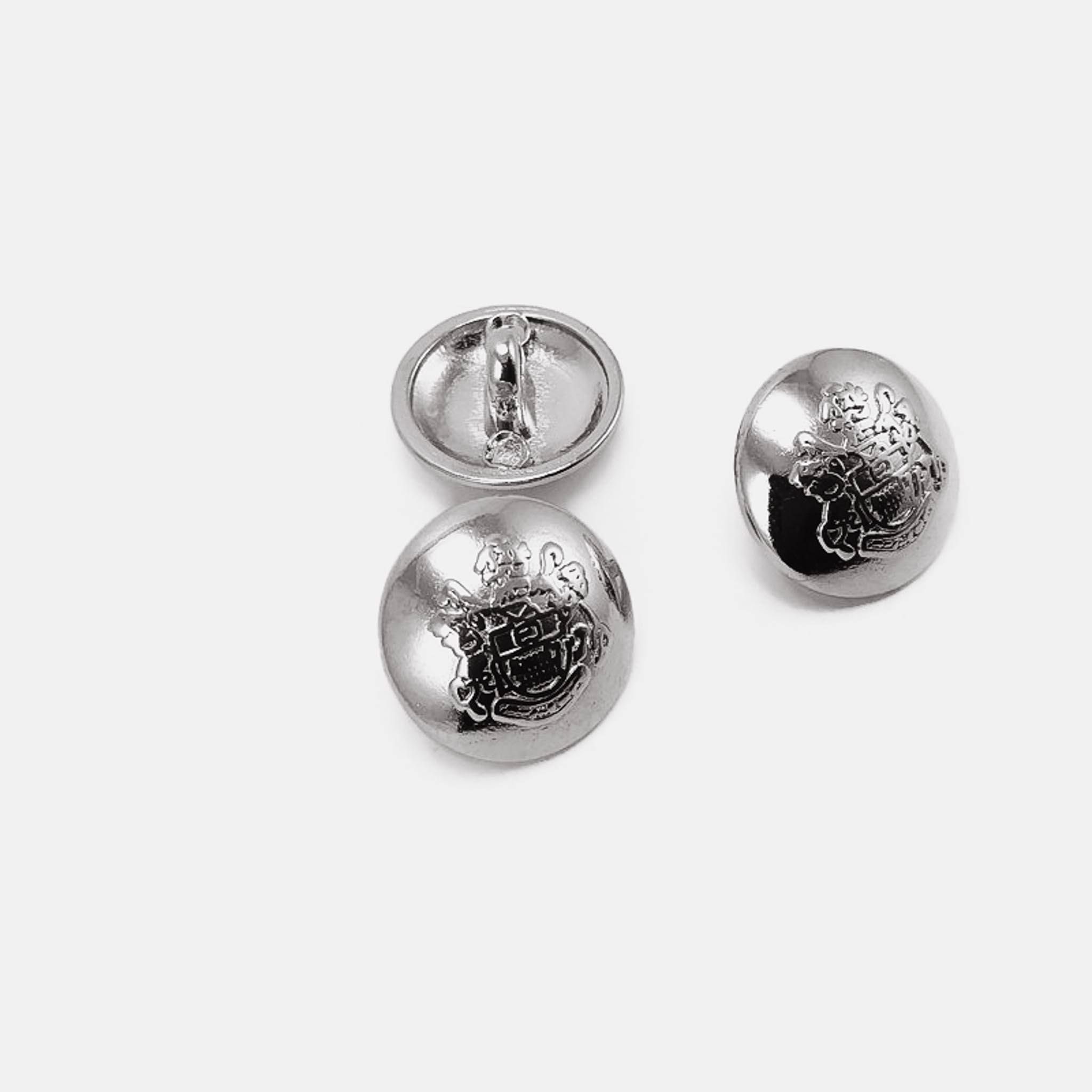 Blazer Button 15 mm -24 L King'S Crest Metal E 1875 Blazer Button 15 mm -24 L King'S Crest Metal E 1875
