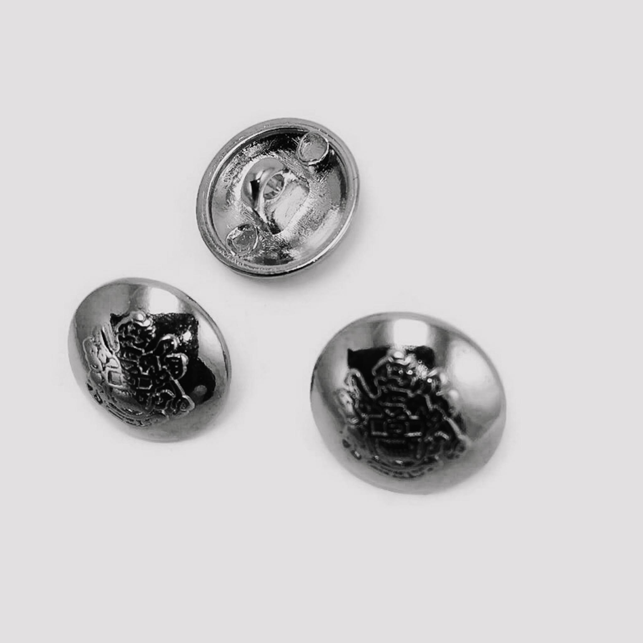 Blazer Button 15 mm -24 L King'S Crest Metal E 1875