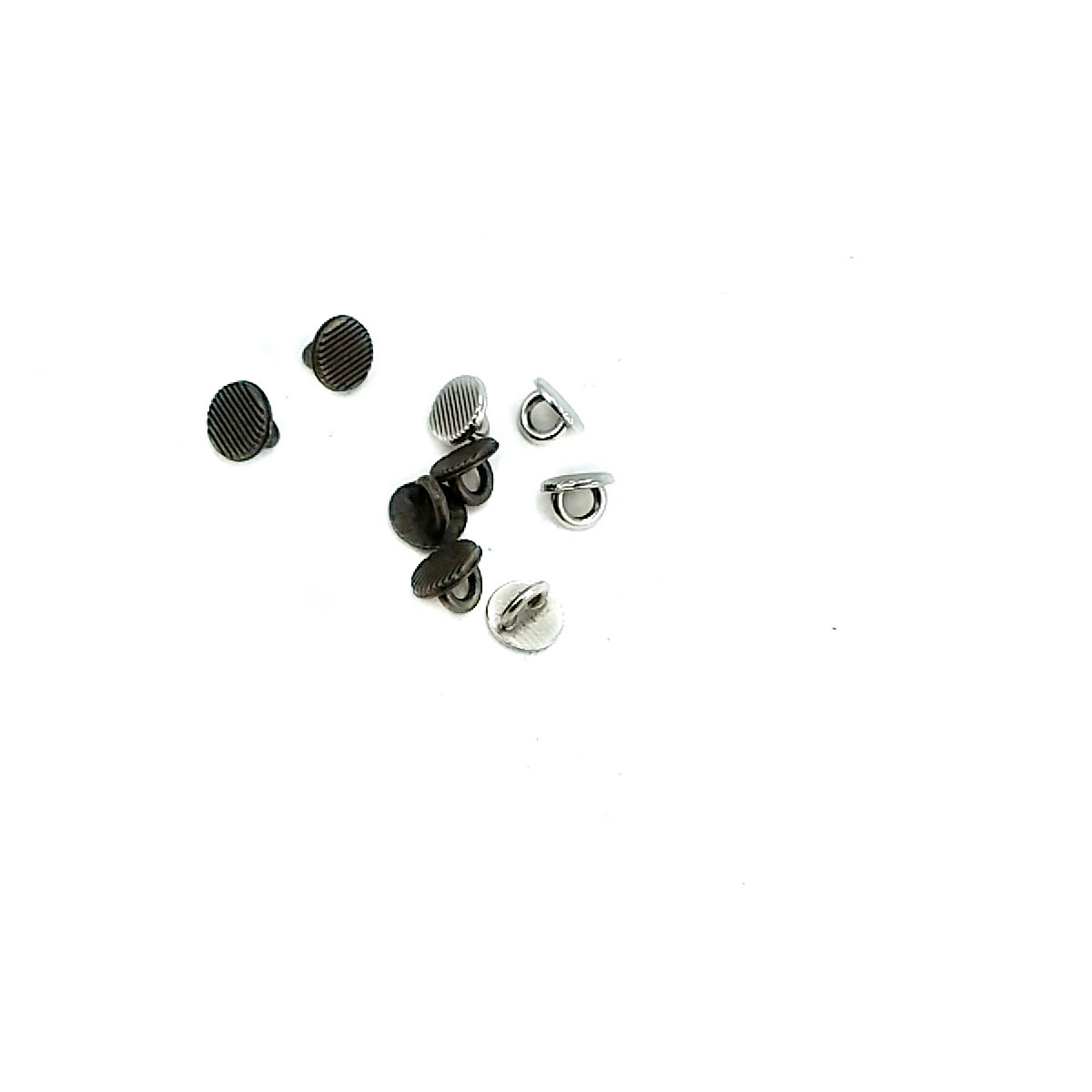 8 mm Shank Button front and detail view