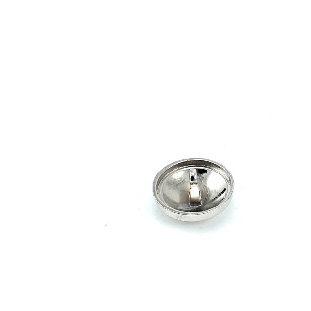 Footed metal button patterned 22mm - 36 ligne