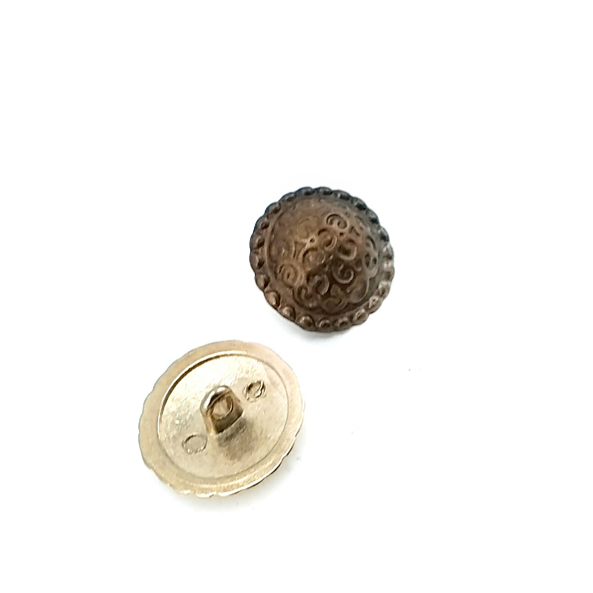 Desenli Bombeli Ayaklı Düğme 17 mm - 27 boy E 194