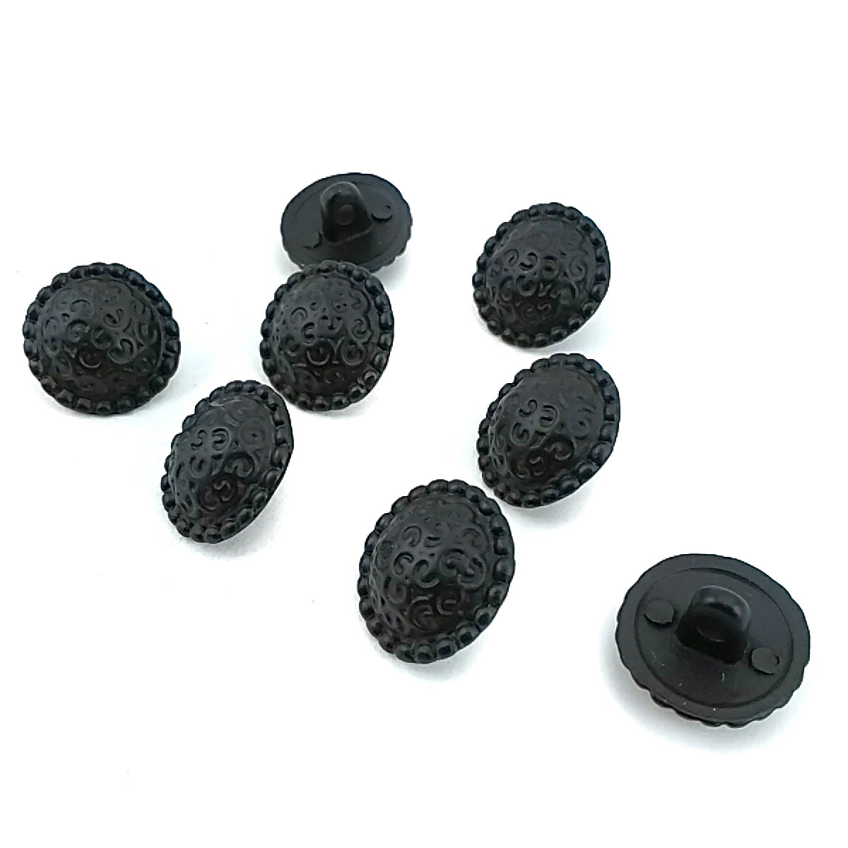 Desenli Bombeli Ayaklı Düğme 17 mm - 27 boy E 194