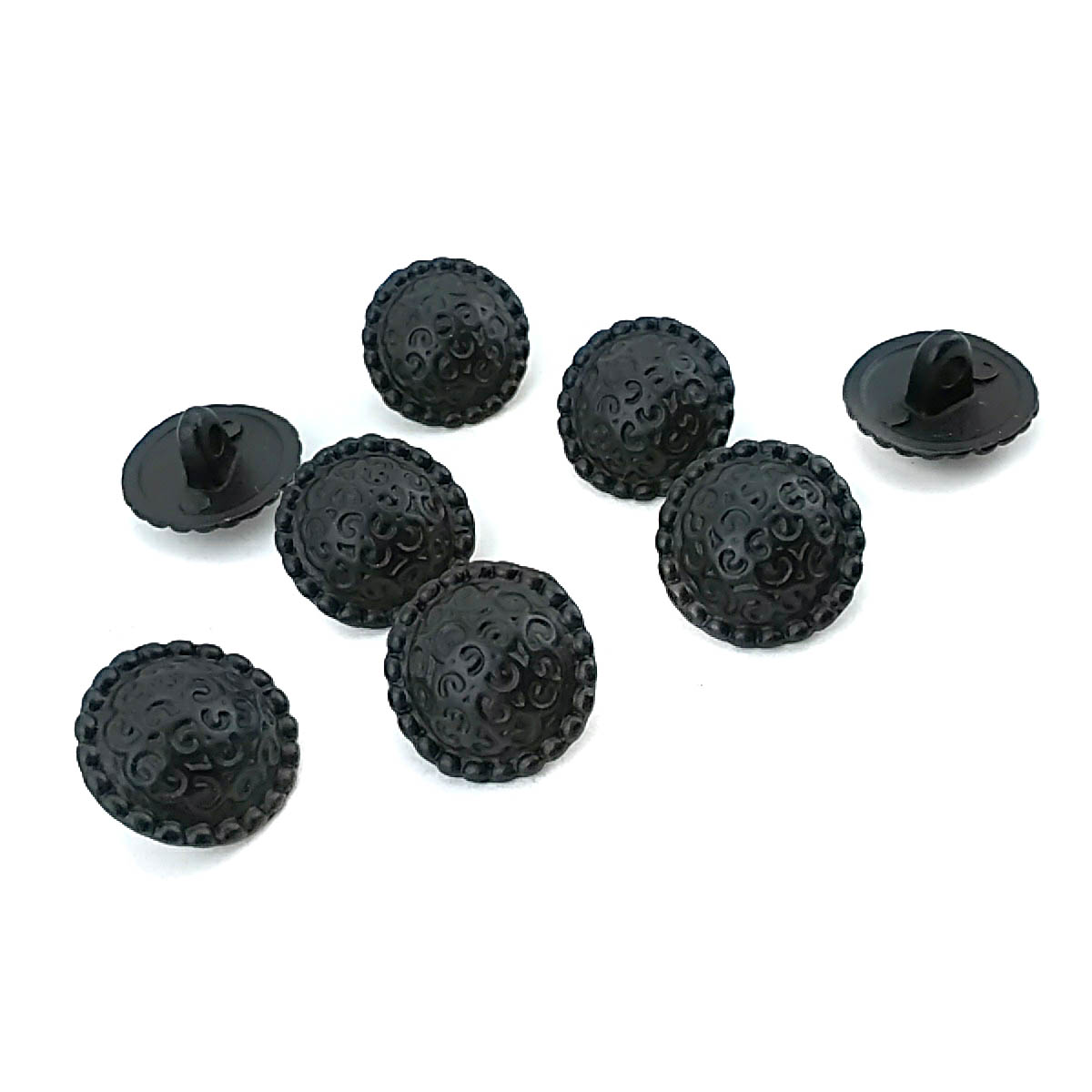 Desenli Bombeli Ayaklı Düğme 17 mm - 27 boy E 194