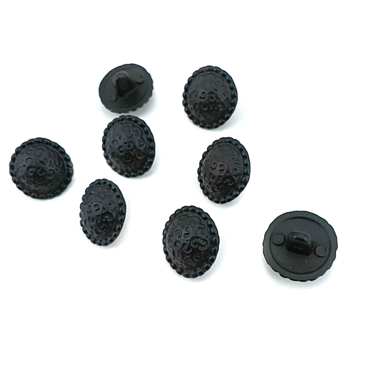 Desenli Bombeli Ayaklı Düğme 17 mm - 27 boy E 194
