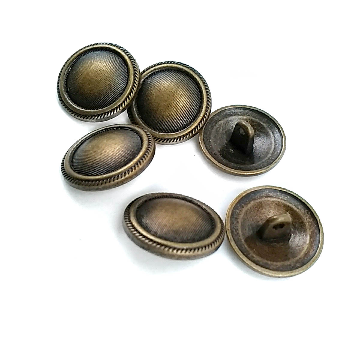 Ceket Kol Düğmesi  Dikme Düğme Çizgi Desenli  Desenli 20mm - 31 boy E 2003