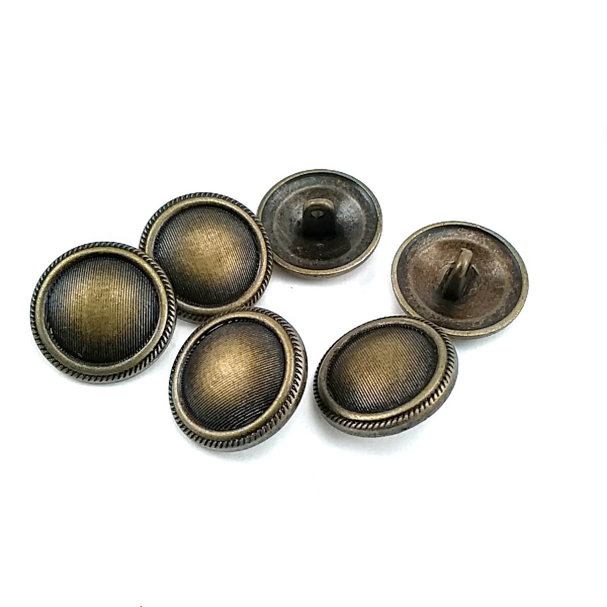 Ceket Kol Düğmesi  Dikme Düğme Çizgi Desenli  Desenli 20mm - 31 boy E 2003