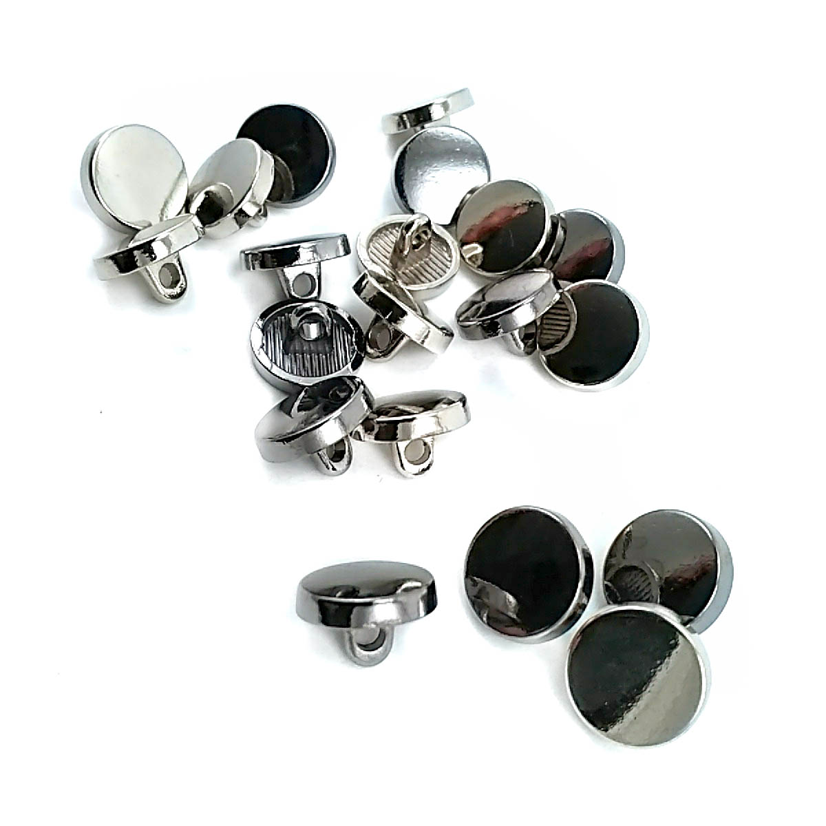 12 mm Ayaklı Düğme ön ve detay görünümü