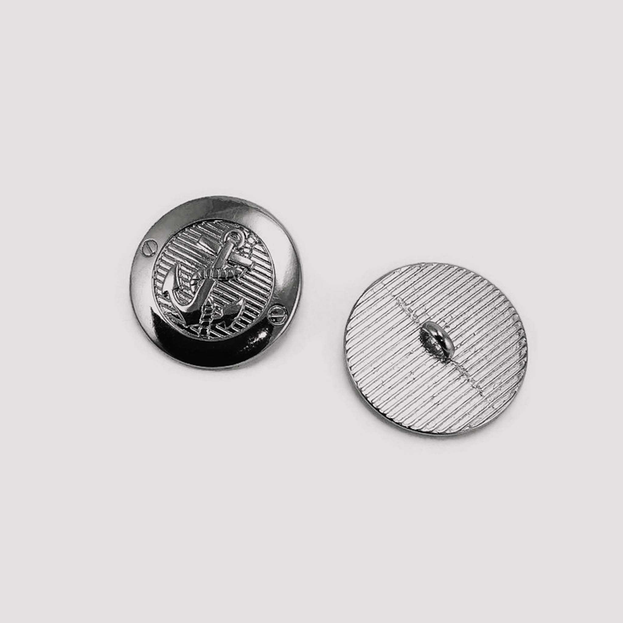 Ship Anchor Logo Blazer and Jacket Button 23 mm - 36 L E 2043 Ship Anchor Logo Blazer and Jacket Button 23 mm - 36 L E 2043