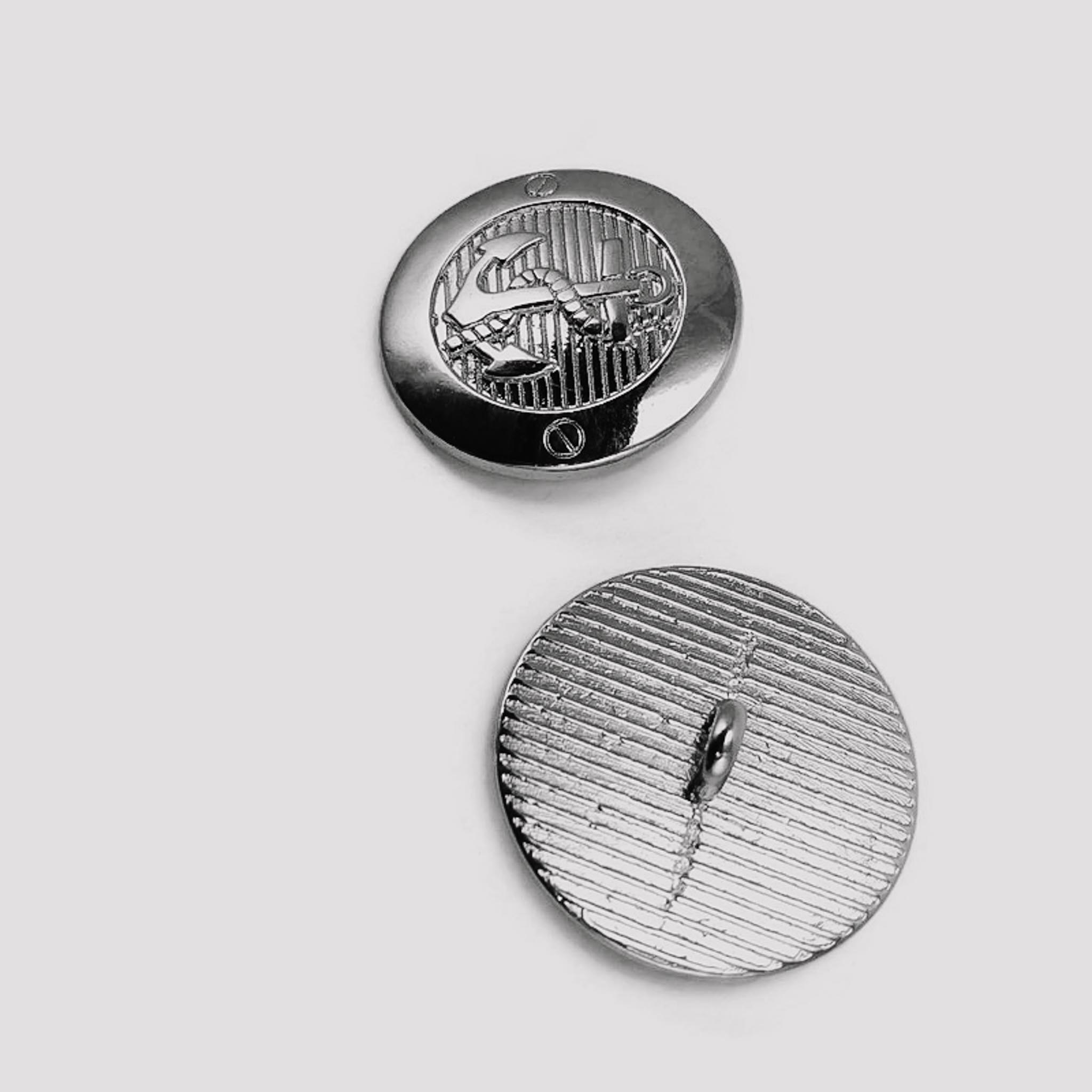 Ship Anchor Logo Blazer and Jacket Button 23 mm - 36 L  E 2043
