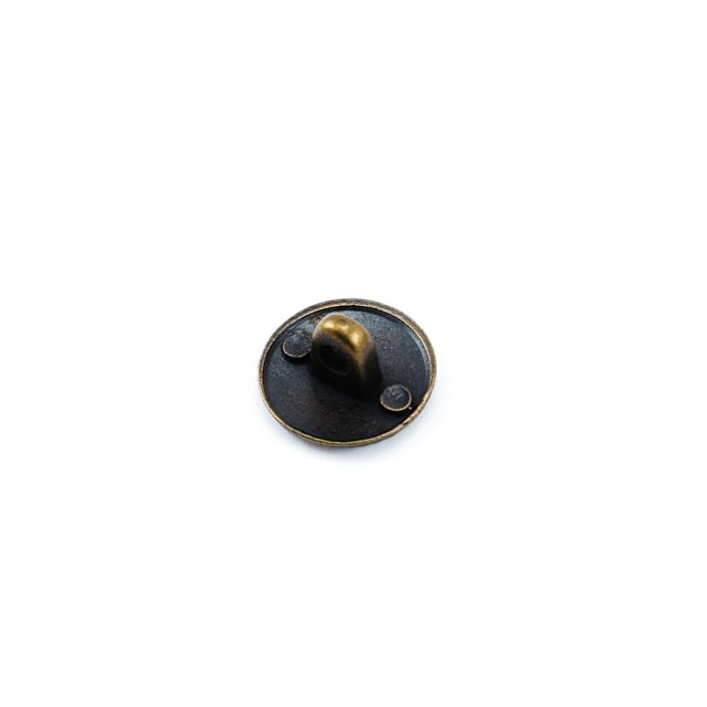 14 mm Shank Button front and detail view