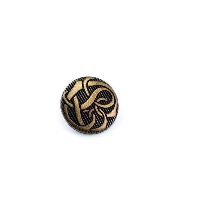 20 mm Shank Button front and detail view