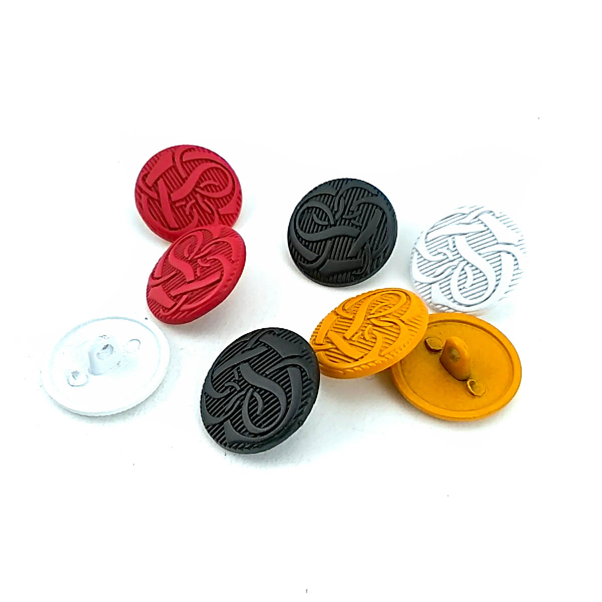 Decorative Metal Shank Button 20 mm - 31 L E 212 MC